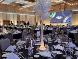 white led table centres awards event17